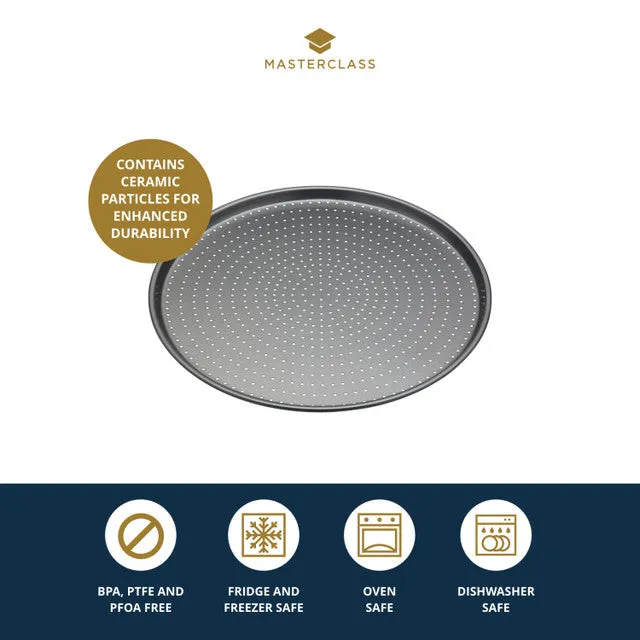 MasterClass Crusty Bake 32cm Non-Stick Pizza Tray