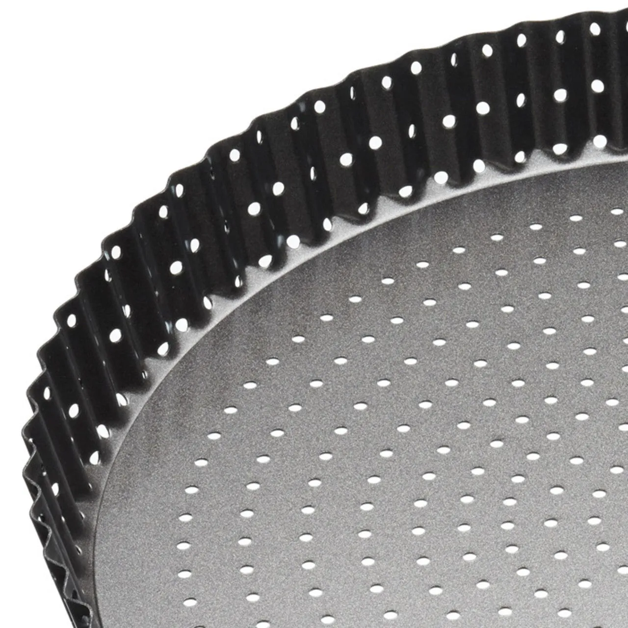 MasterClass Crusty Bake Non-Stick 23cm Fluted Round Flan