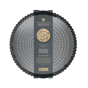 MasterClass Crusty Bake Non-Stick 28cm Fluted Round Flan