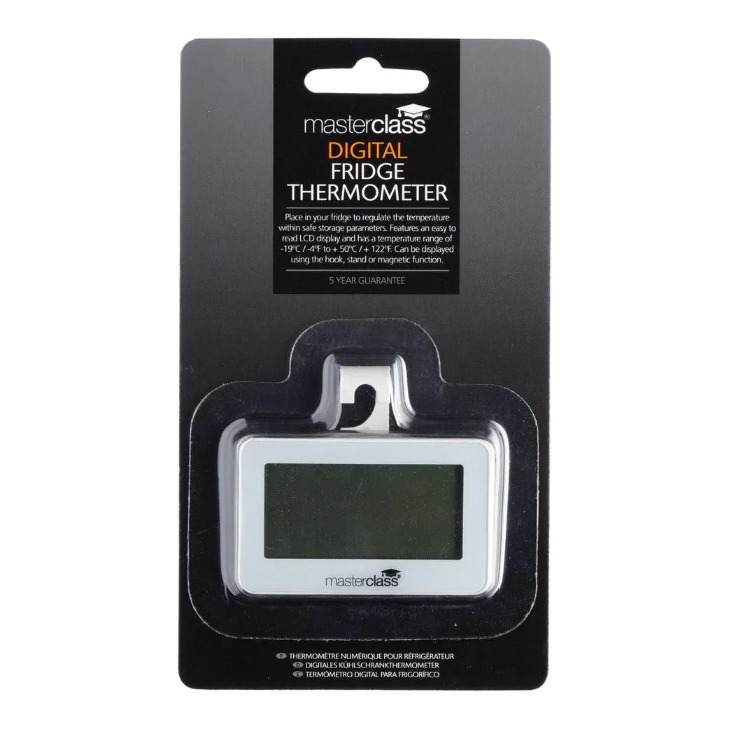 Masterclass Digital Fridge Thermometer