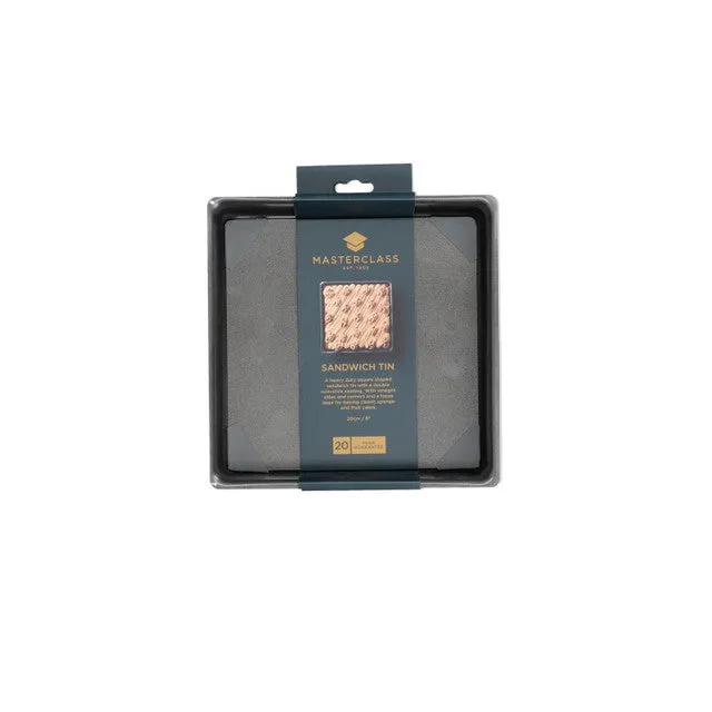MasterClass Non-Stick 20cm Square Sandwich Pan