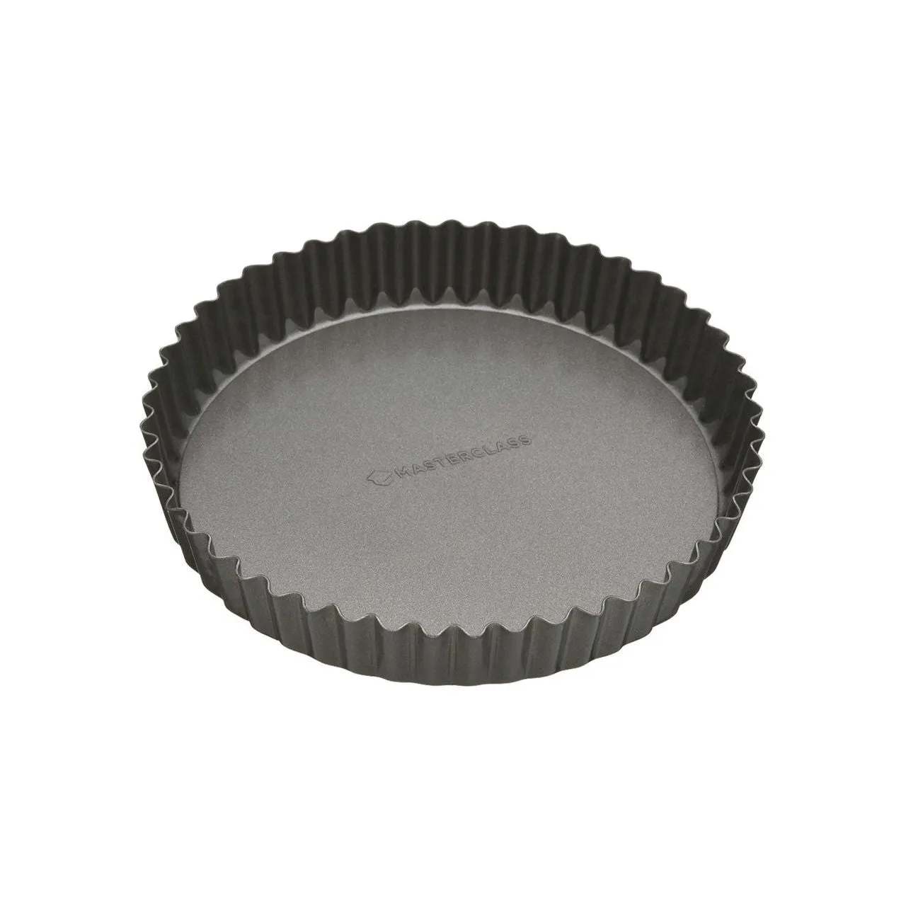 MasterClass Non-Stick 20cm/8" Loose Base Fluted Quiche/Flan Tin
