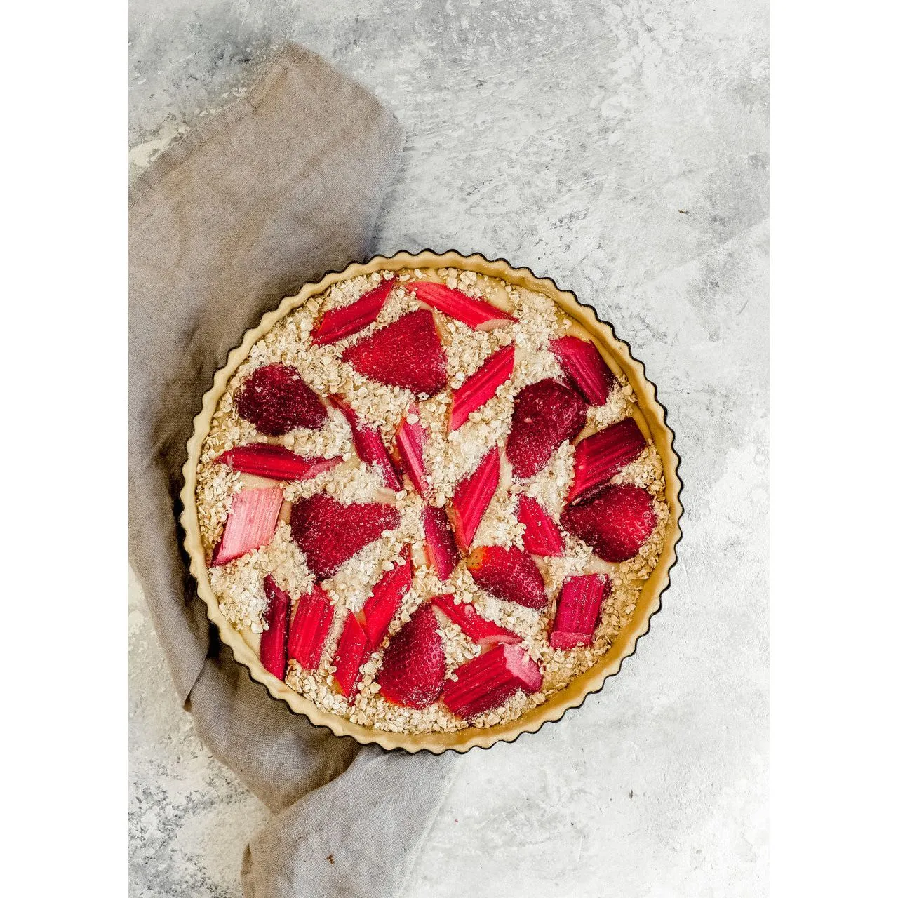 MasterClass Non-Stick 20cm/8" Loose Base Fluted Quiche/Flan Tin