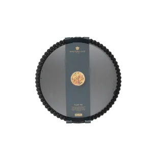 MasterClass Non-Stick 28cm Fluted Round Flan Tin