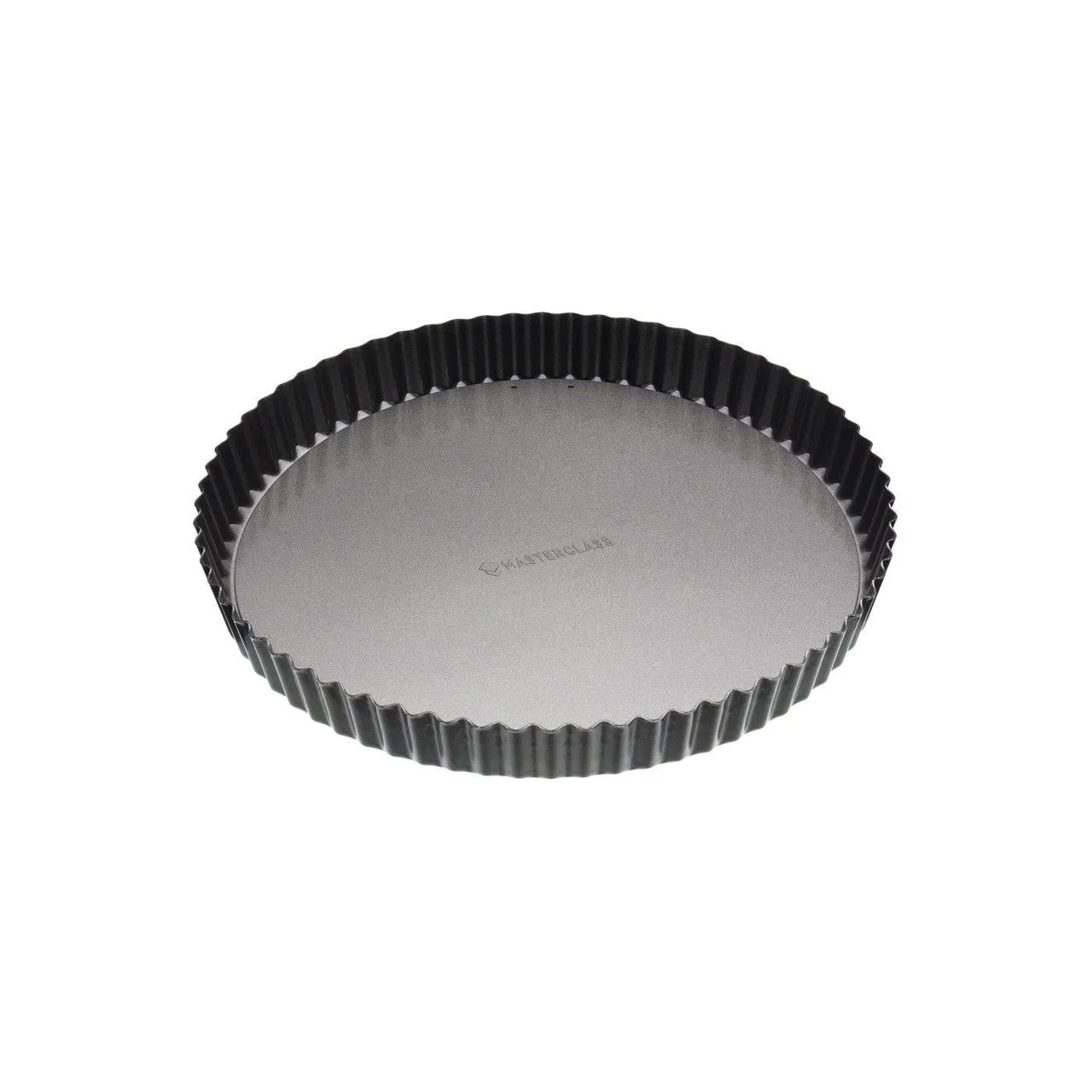 MasterClass Non-Stick 28cm Fluted Round Flan Tin