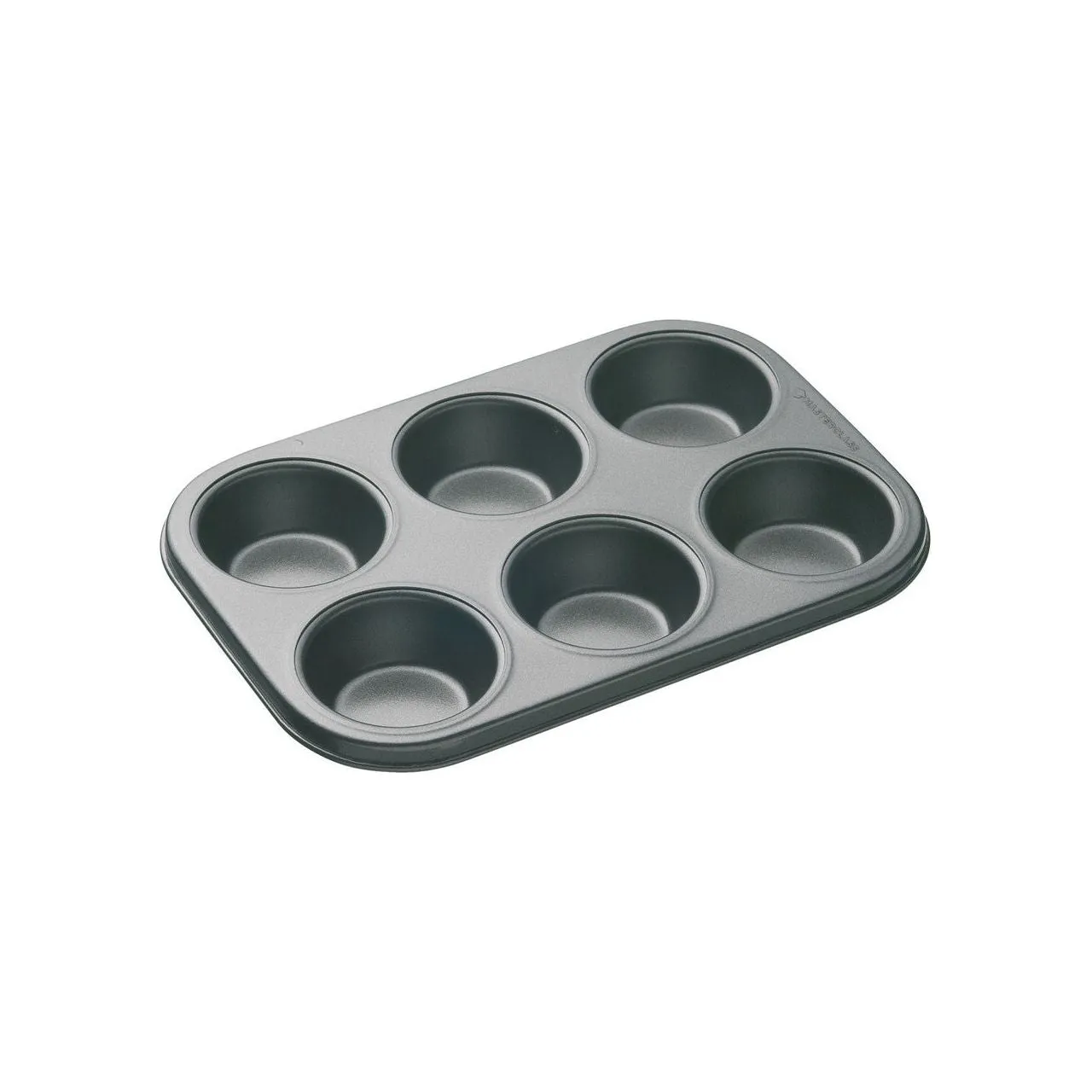 MasterClass Non-Stick 6 Hole Deep Cake Pan