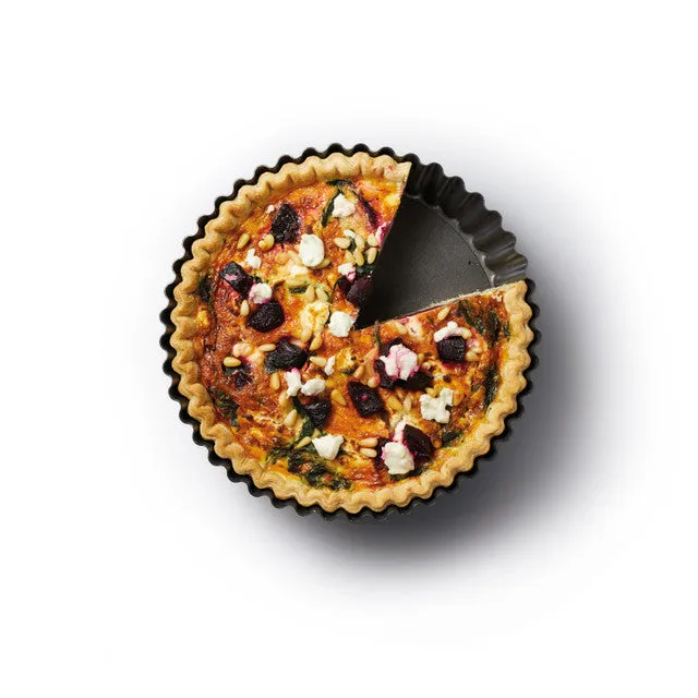 MasterClass Non-Stick Extra Deep 25cm Fluted Flan Tin