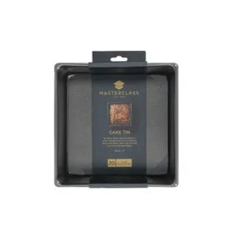 MasterClass Non-Stick Square 18cm/7" Deep Loose Base Cake Tin