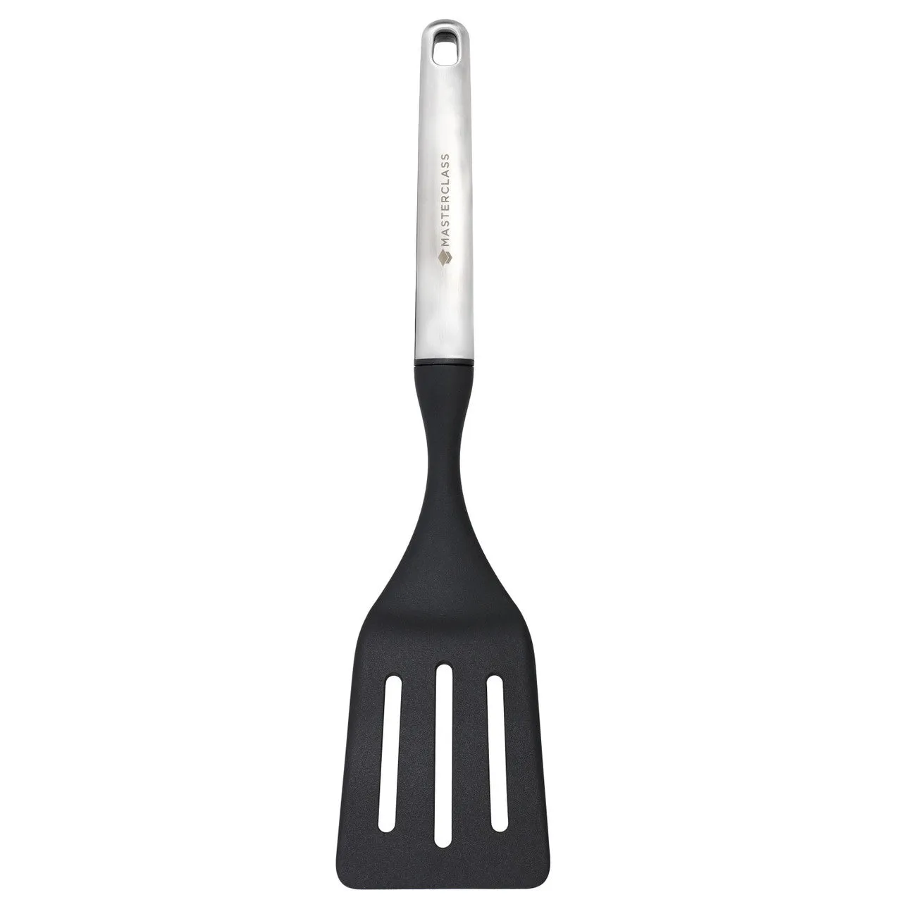 MasterClass Soft Grip Stainless Steel 34cm Slotted Turner