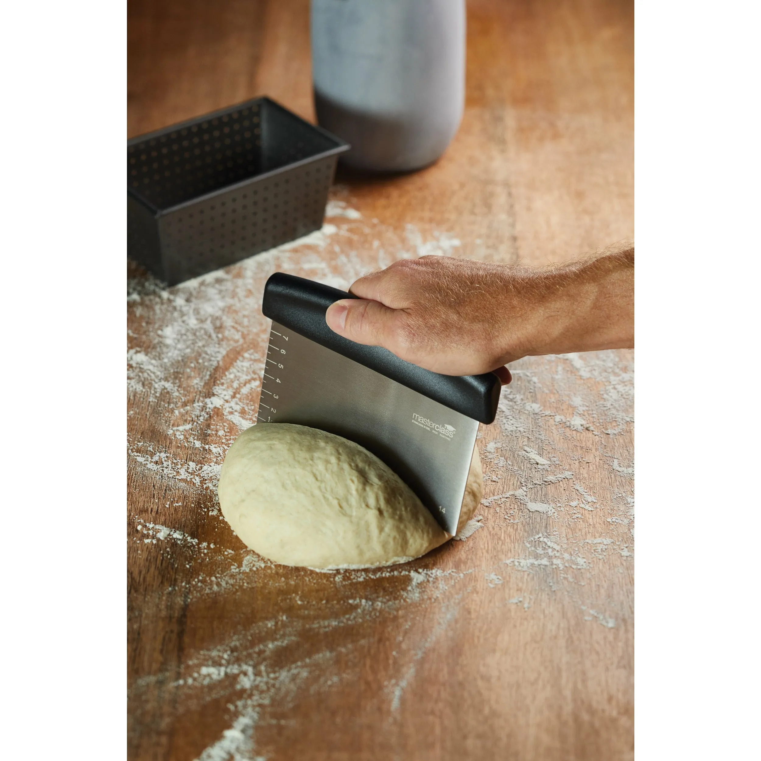 MasterClass Stainless Steel Dough Cutter