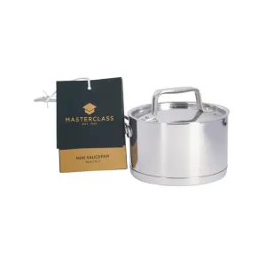 MasterClass Stainless Steel Mini 9cm Saucepan