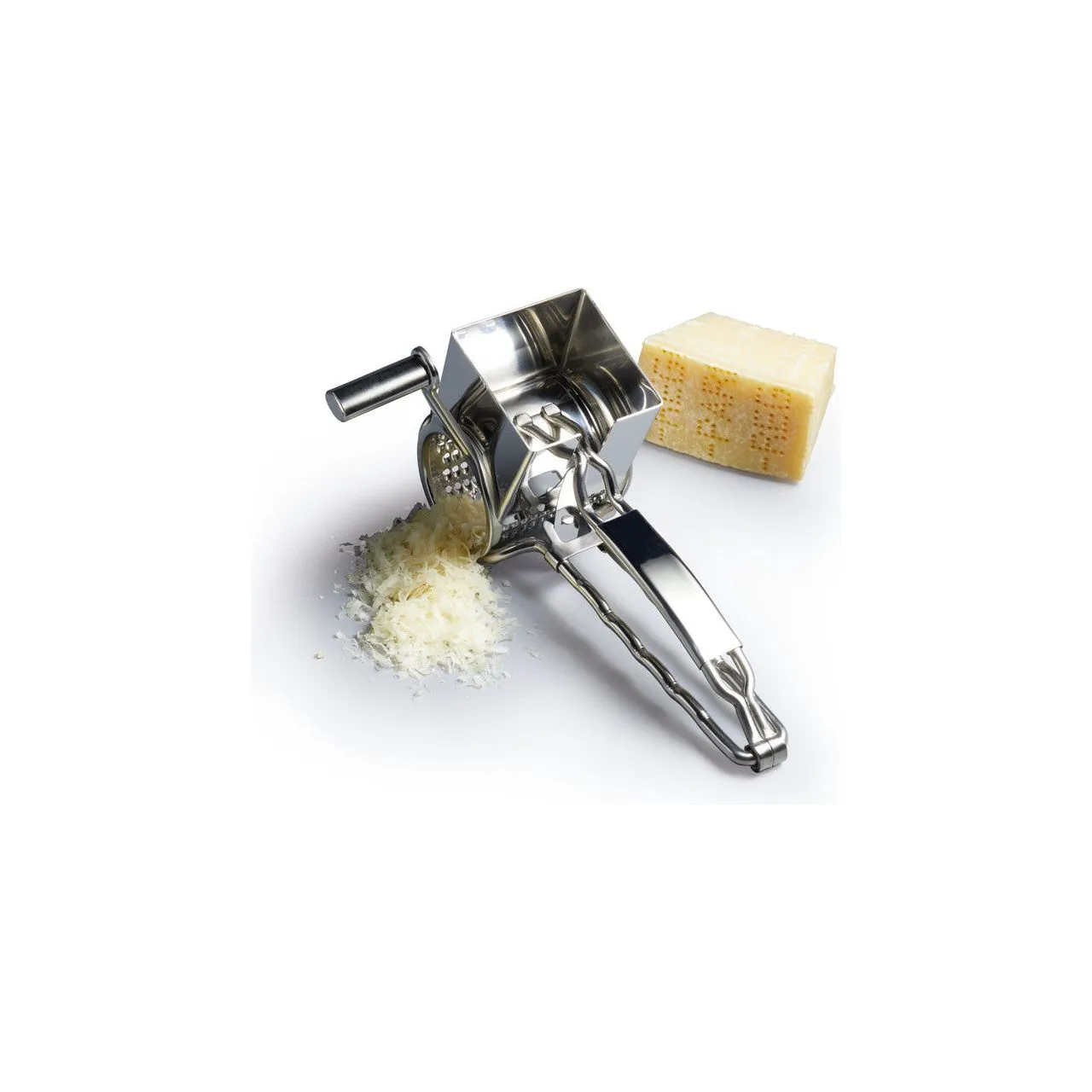 MasterClass Stainless Steel Rotary Stainless Grater