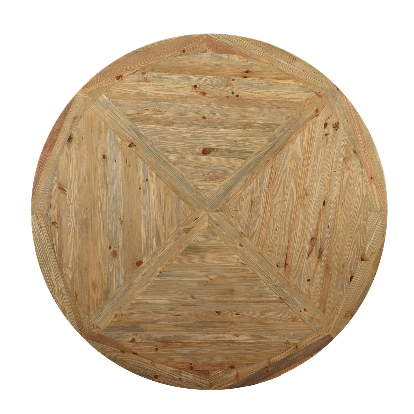 Modway Column 71" Round Pine Wood Dining Table - EEI-3495