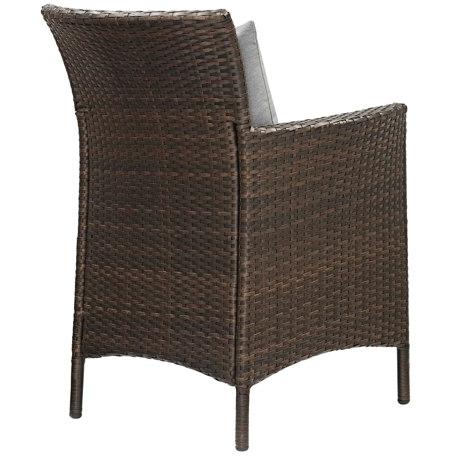 Modway Conduit Outdoor Patio Wicker Rattan Dining Armchair Set of 2 - EEI-4030