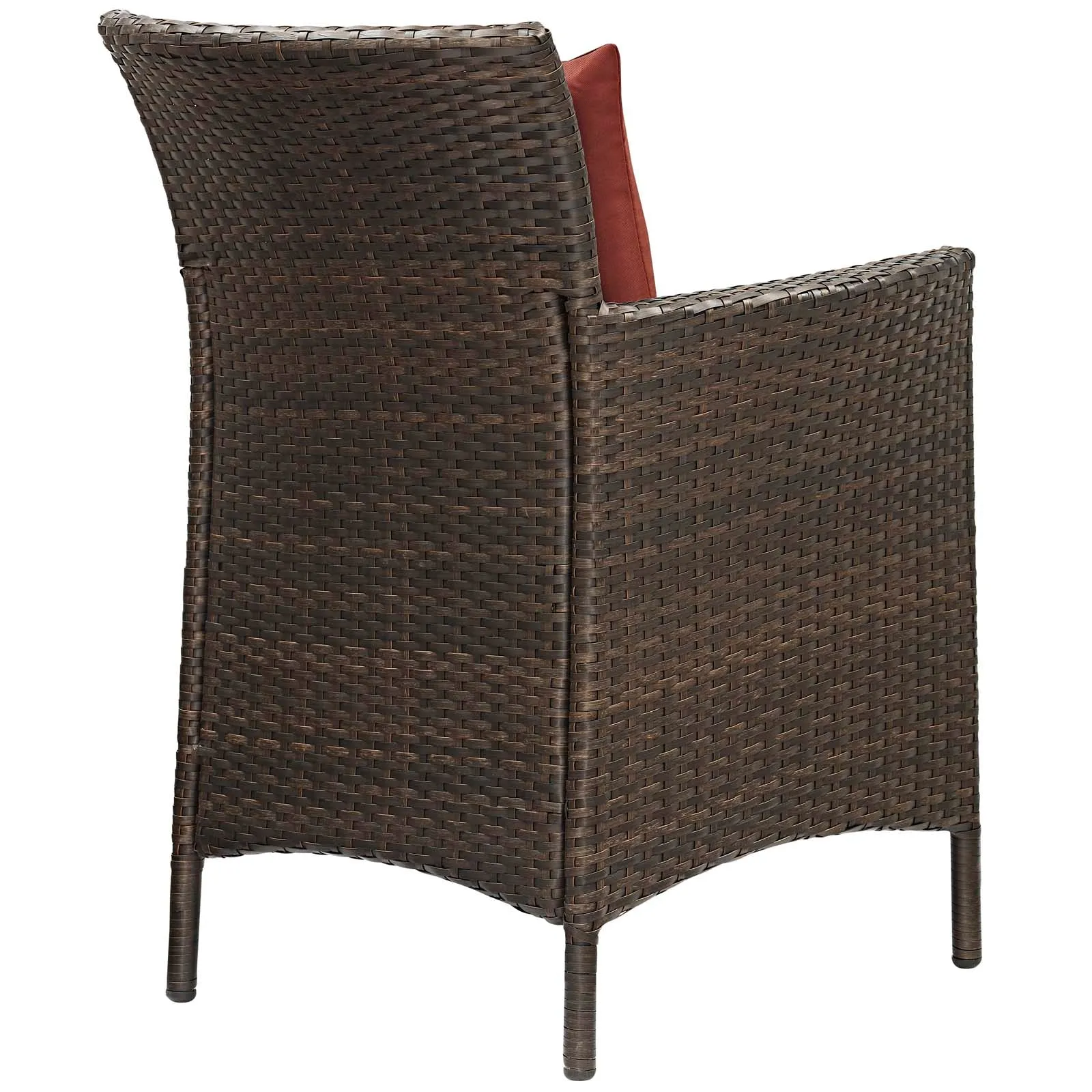 Modway Conduit Outdoor Patio Wicker Rattan Dining Armchair Set of 2 - EEI-4030