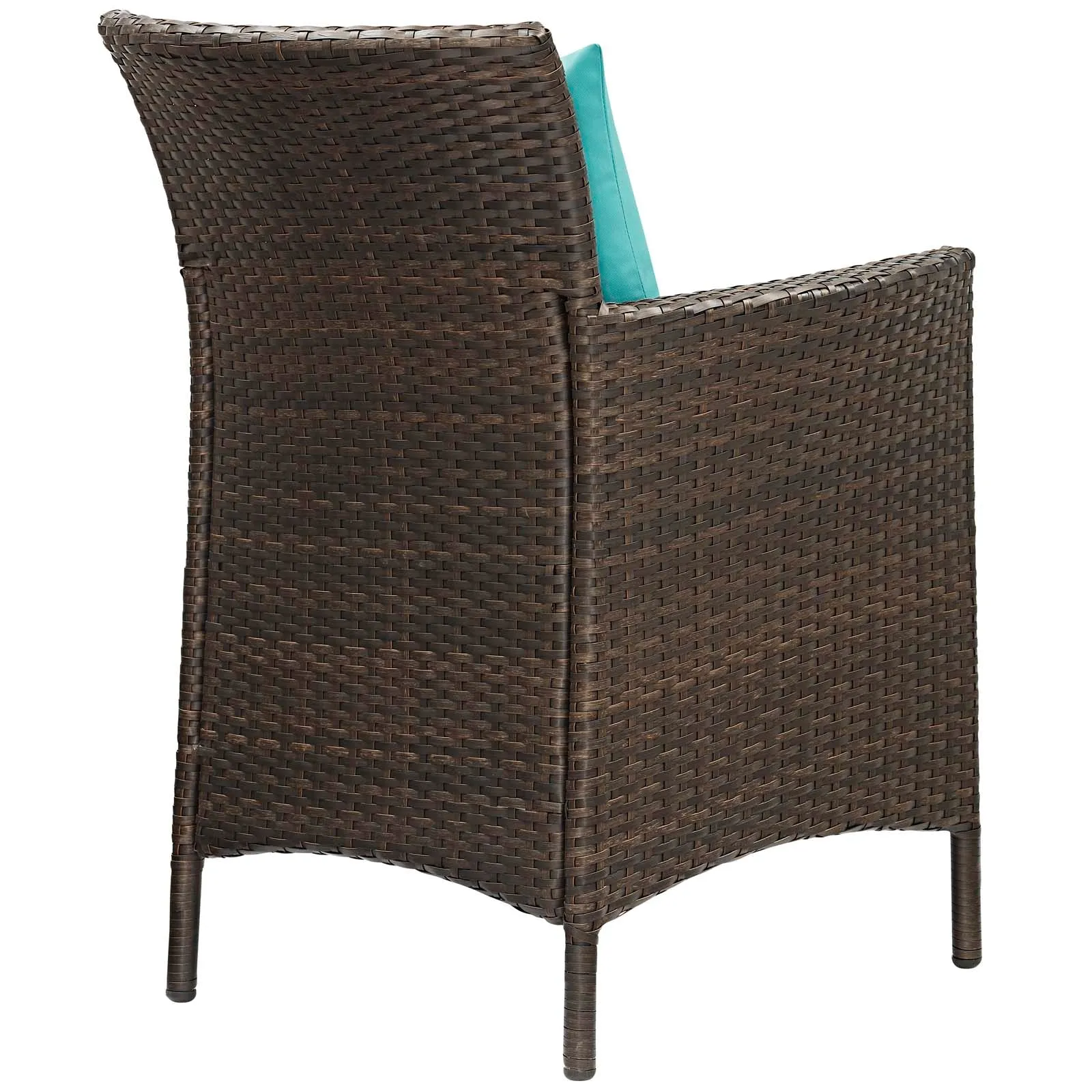 Modway Conduit Outdoor Patio Wicker Rattan Dining Armchair Set of 2 - EEI-4030