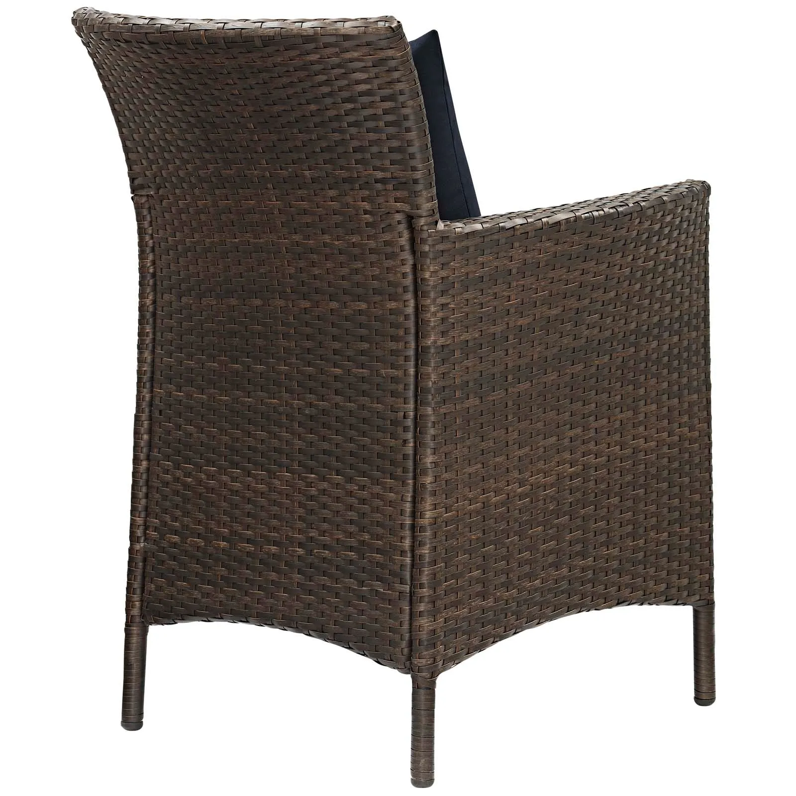 Modway Conduit Outdoor Patio Wicker Rattan Dining Armchair Set of 2 - EEI-4030
