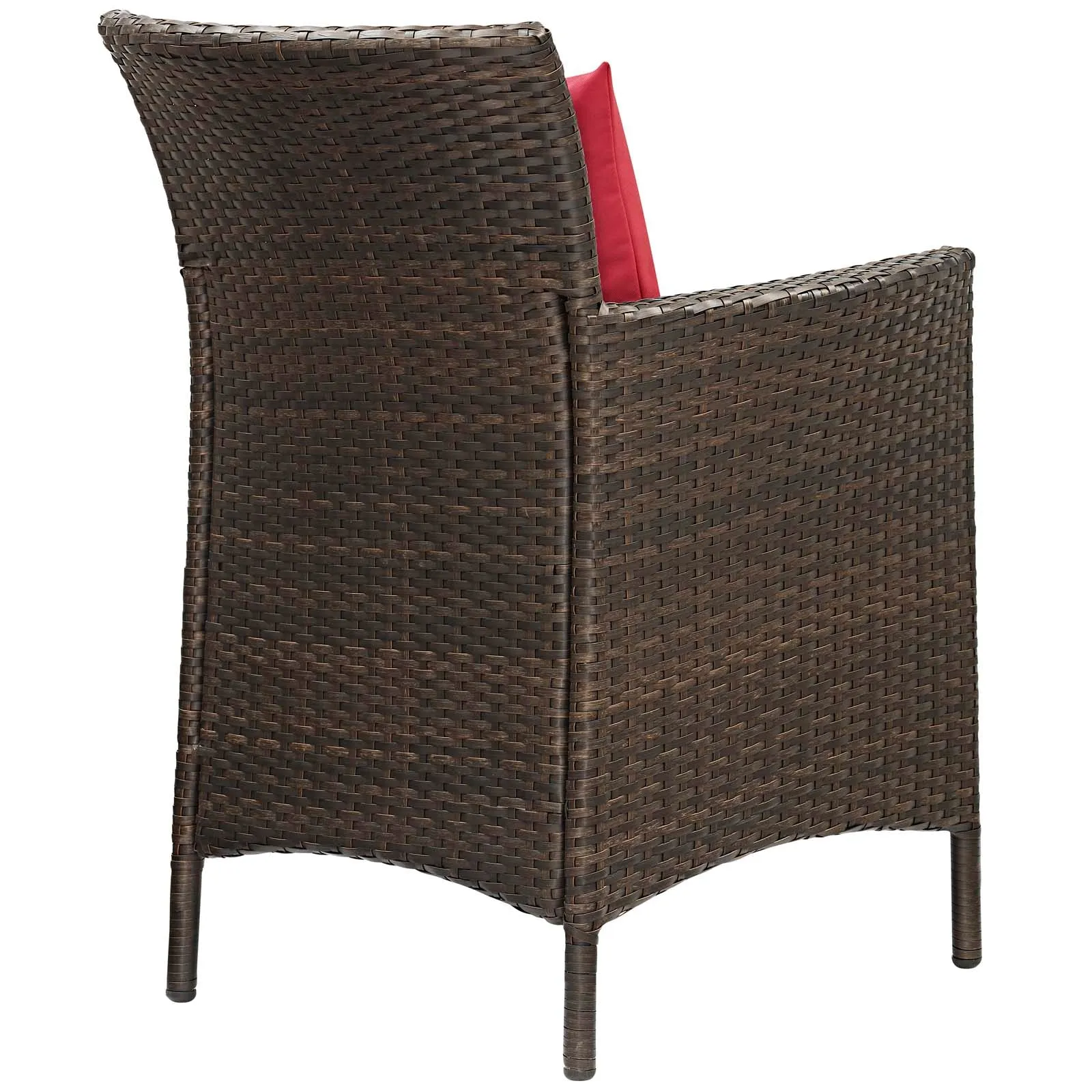 Modway Conduit Outdoor Patio Wicker Rattan Dining Armchair Set of 2 - EEI-4030
