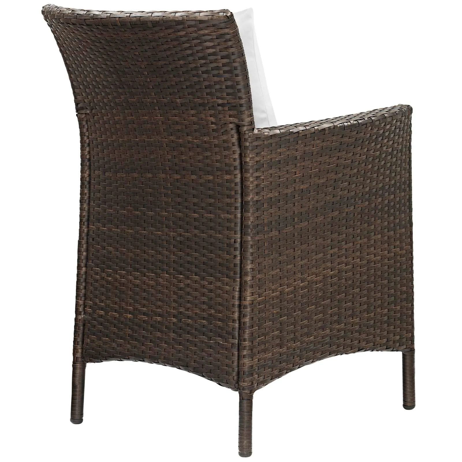 Modway Conduit Outdoor Patio Wicker Rattan Dining Armchair Set of 2 - EEI-4030
