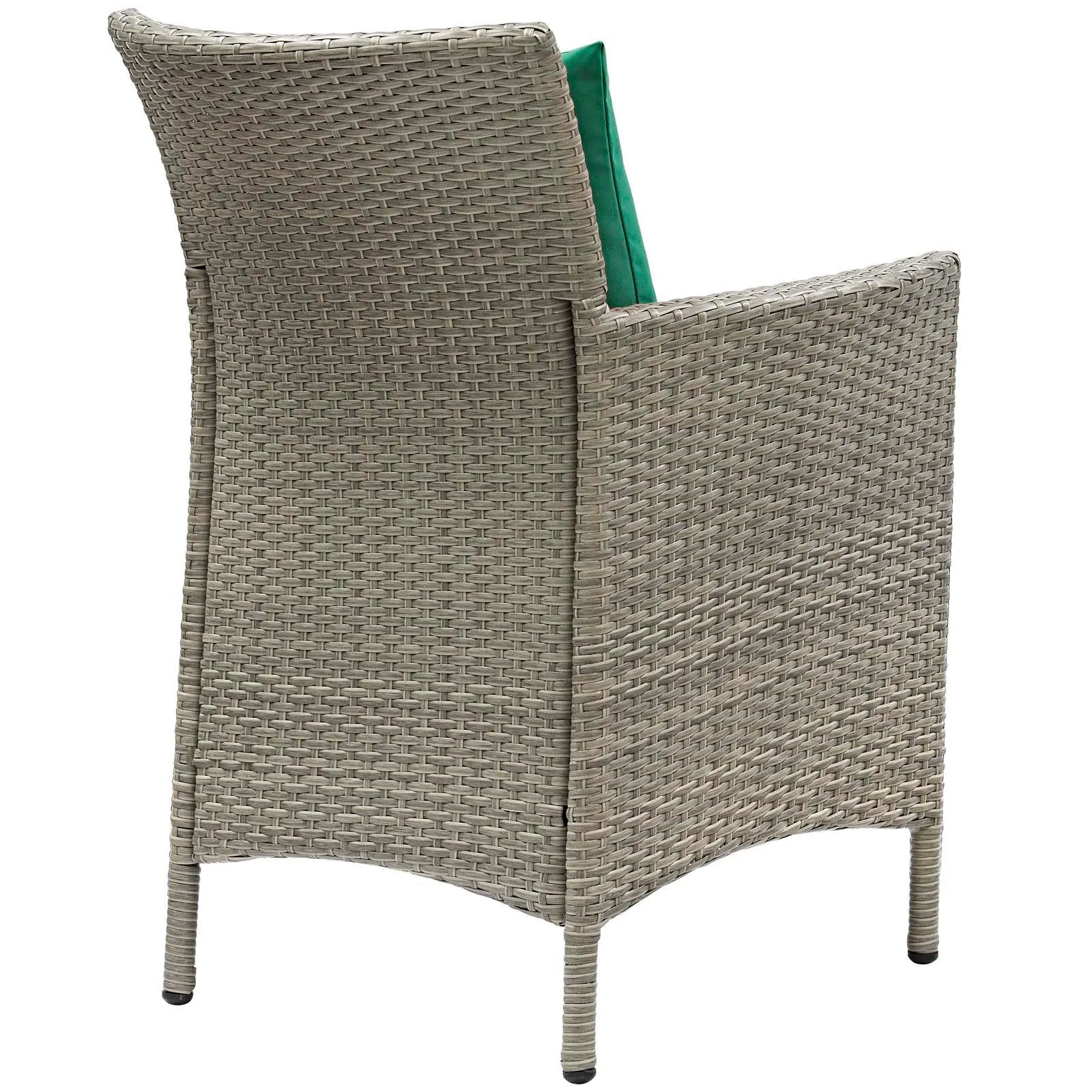 Modway Conduit Outdoor Patio Wicker Rattan Dining Armchair Set of 4 - EEI-4028