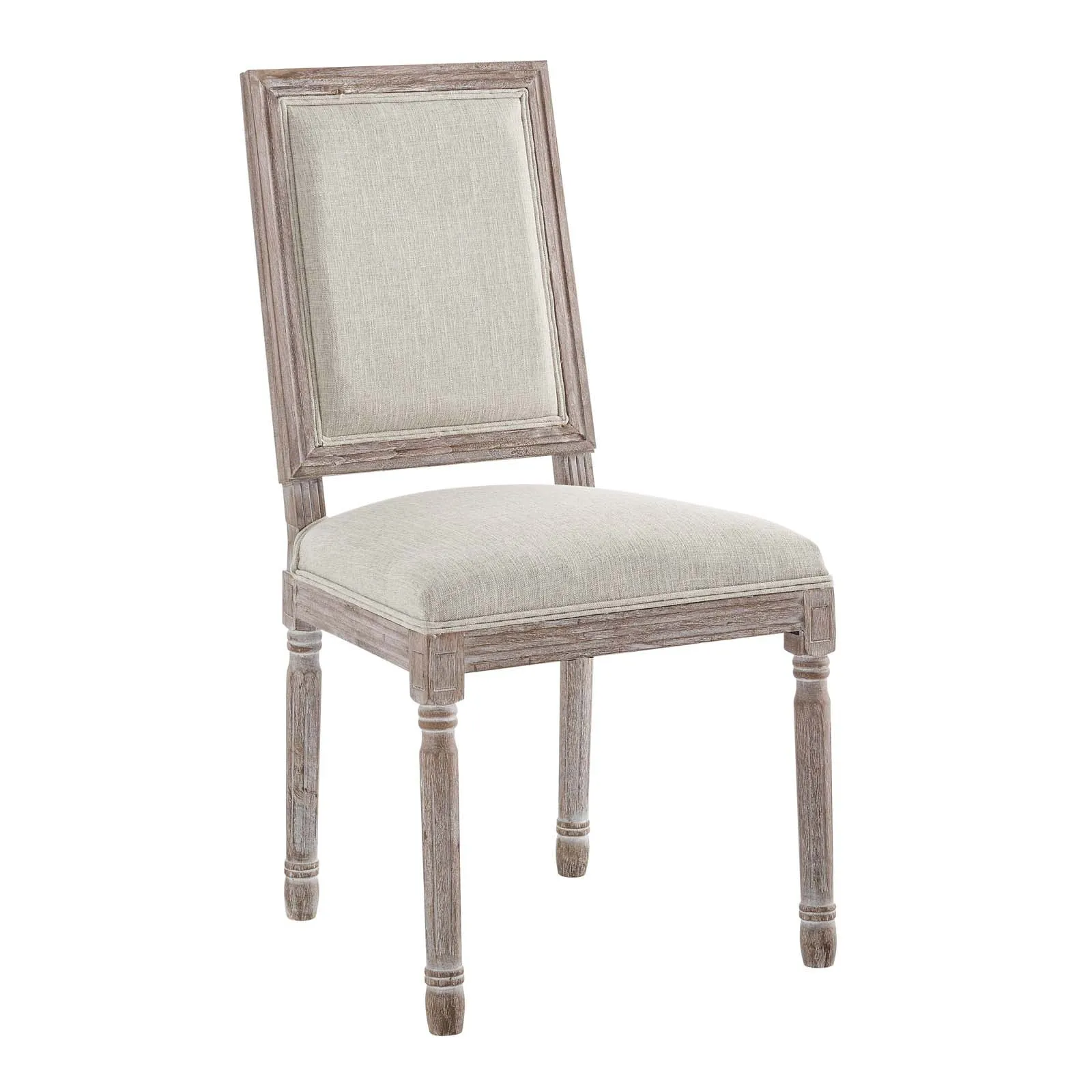 Modway Court Vintage French Upholstered Fabric Dining Side Chair - EEI-2682