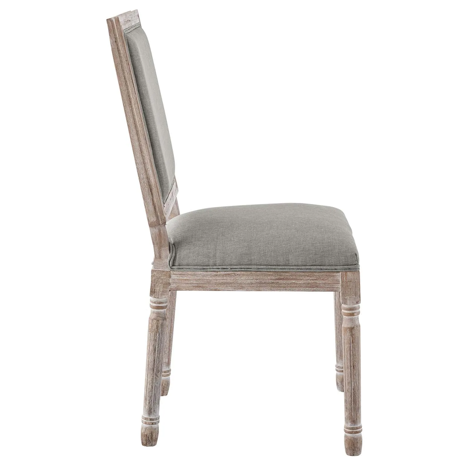 Modway Court Vintage French Upholstered Fabric Dining Side Chair - EEI-2682