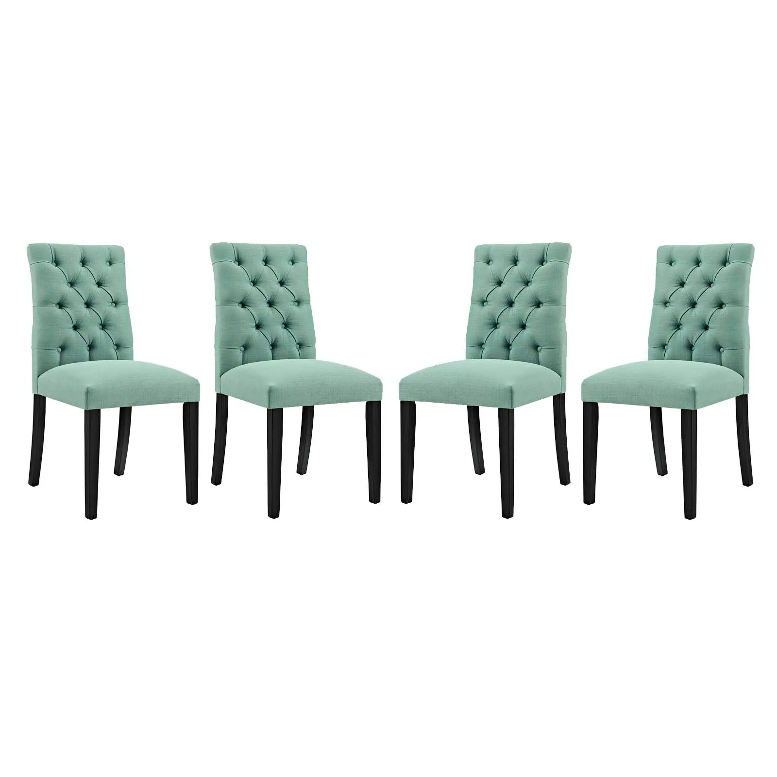 Modway Duchess Dining Chair Fabric Set of 4 - EEI-3475