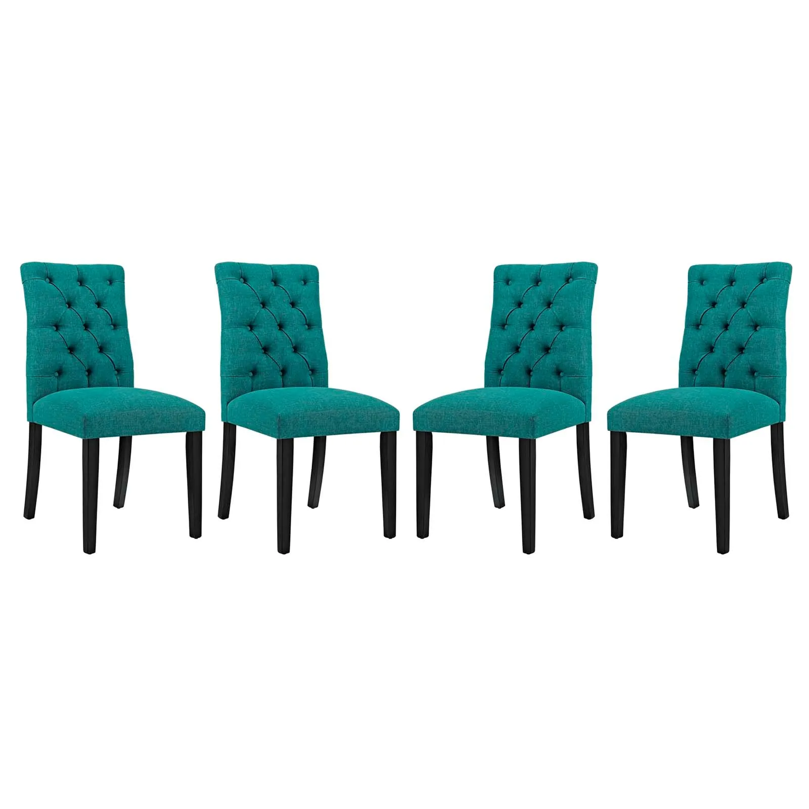 Modway Duchess Dining Chair Fabric Set of 4 - EEI-3475