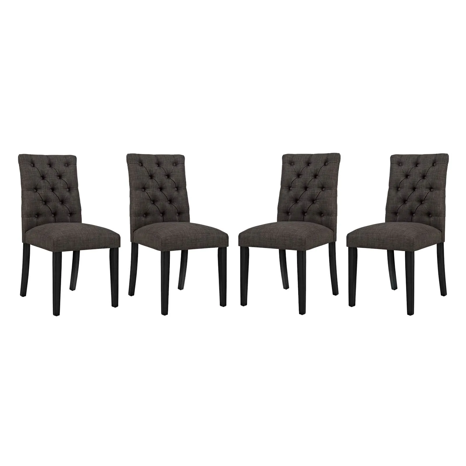 Modway Duchess Dining Chair Fabric Set of 4 - EEI-3475