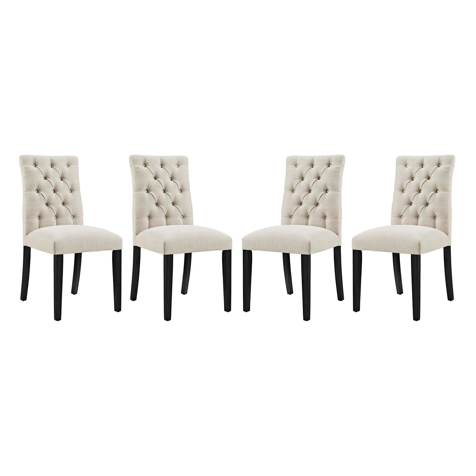 Modway Duchess Dining Chair Fabric Set of 4 - EEI-3475