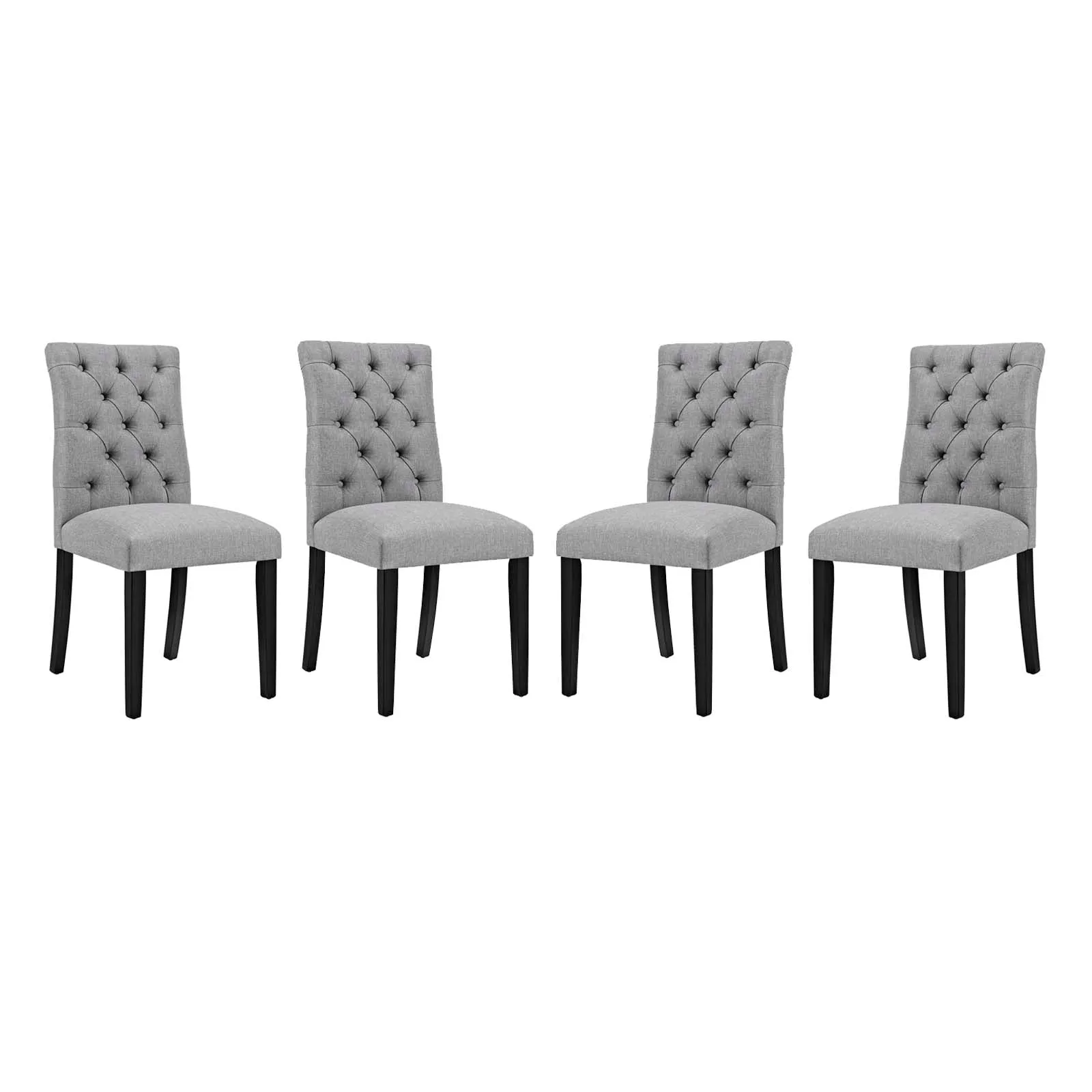 Modway Duchess Dining Chair Fabric Set of 4 - EEI-3475