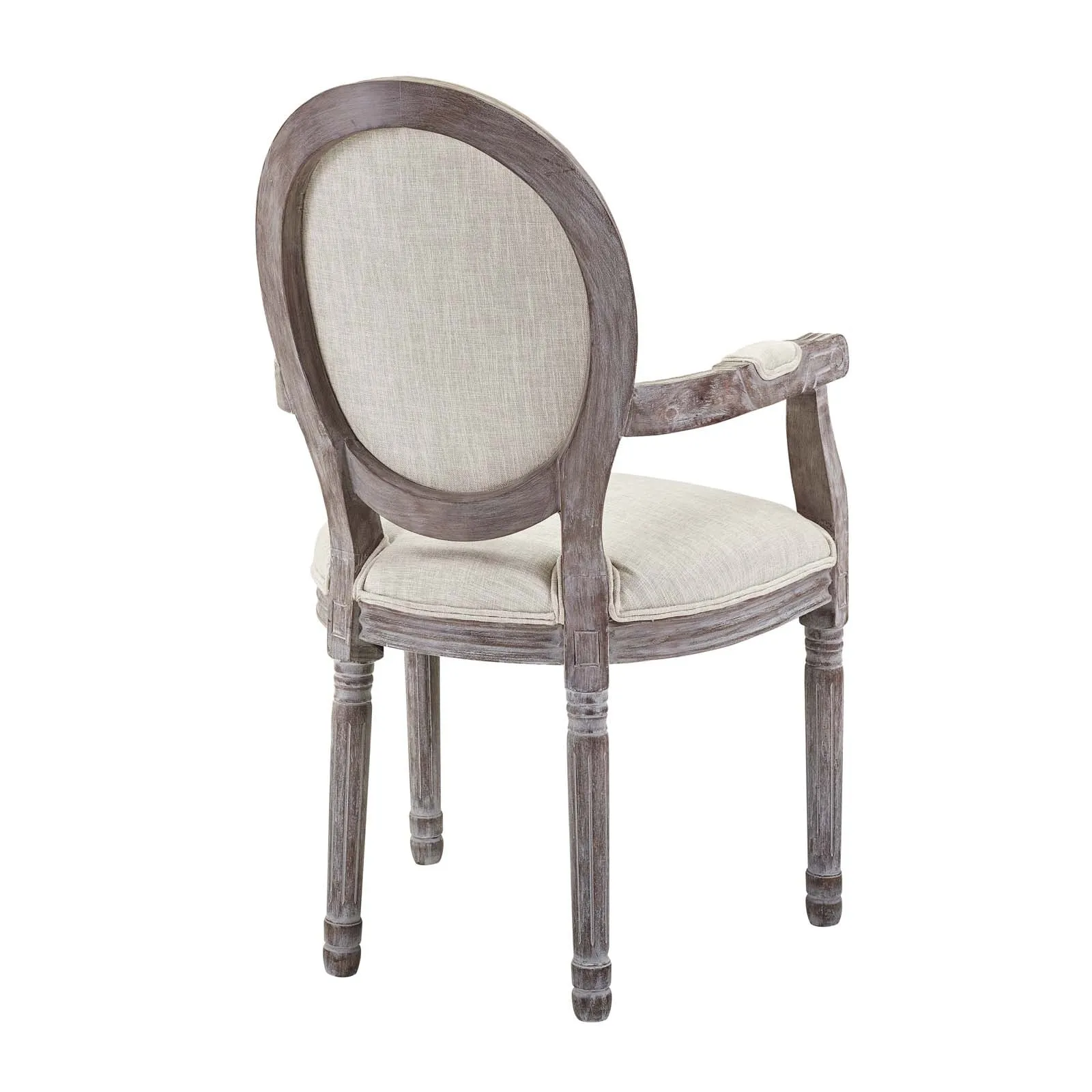 Modway Emanate Vintage French Upholstered Fabric Dining Armchair - EEI-2823