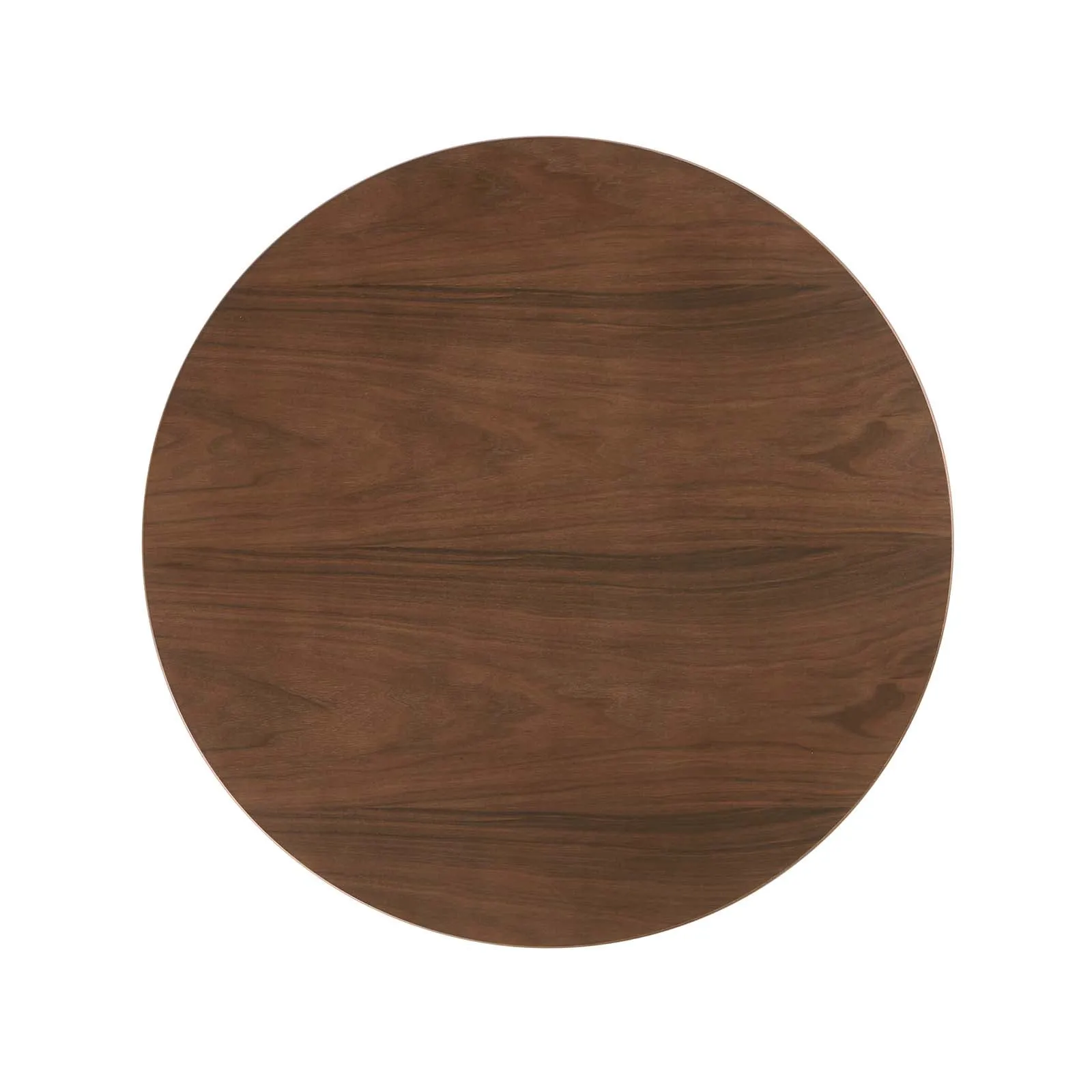 Modway Lippa 36" Round Walnut Dining Table - Walnut - EEI-1136