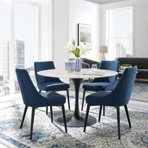 Modway Lippa 47" Round Artificial Marble Dining Table-EEI-3527 - EEI-3527