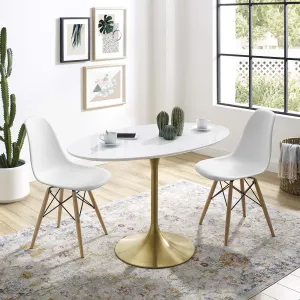 Modway Lippa 48" Oval Dining Table - EEI-3215
