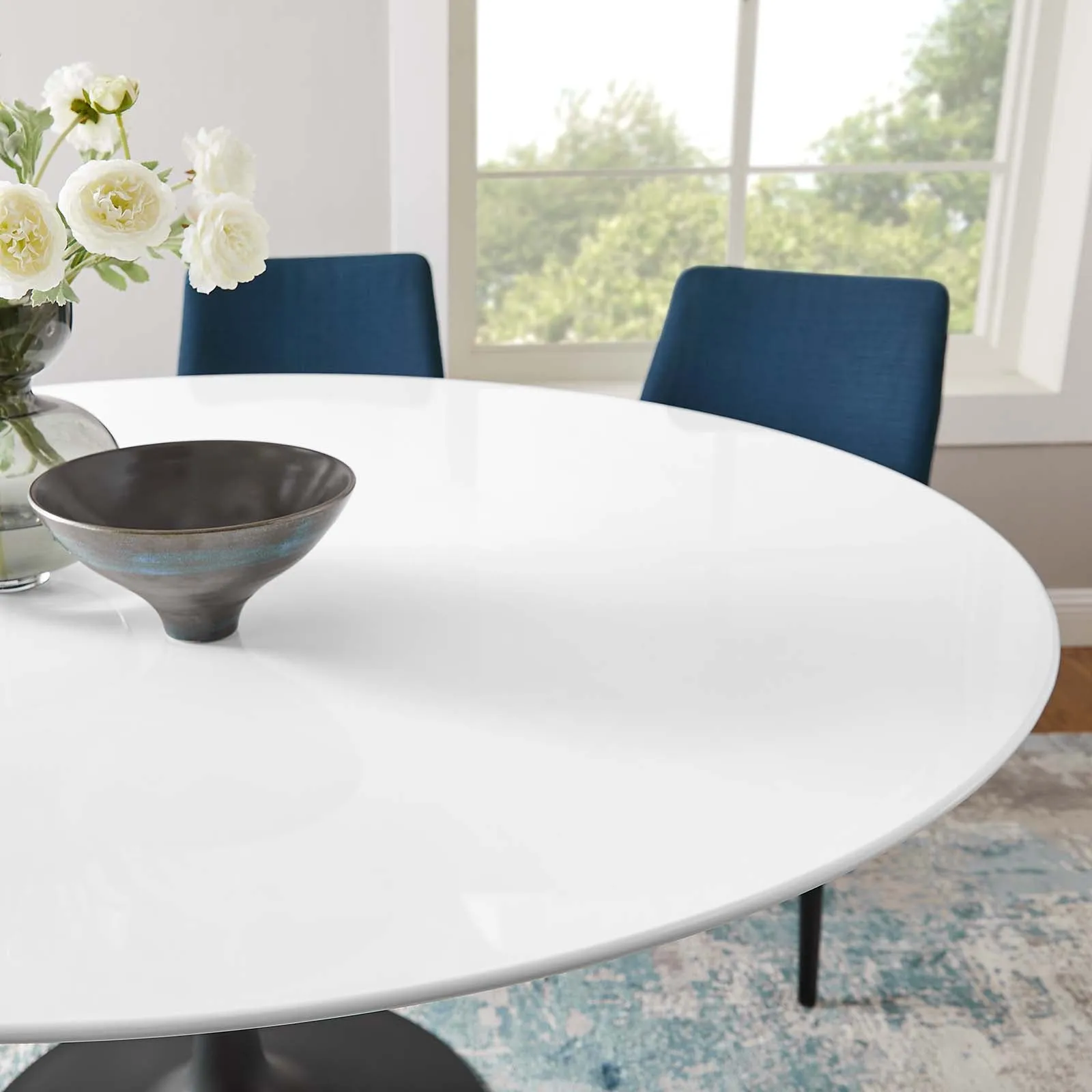 Modway Lippa 60" Round Wood Dining Table - EEI-3524