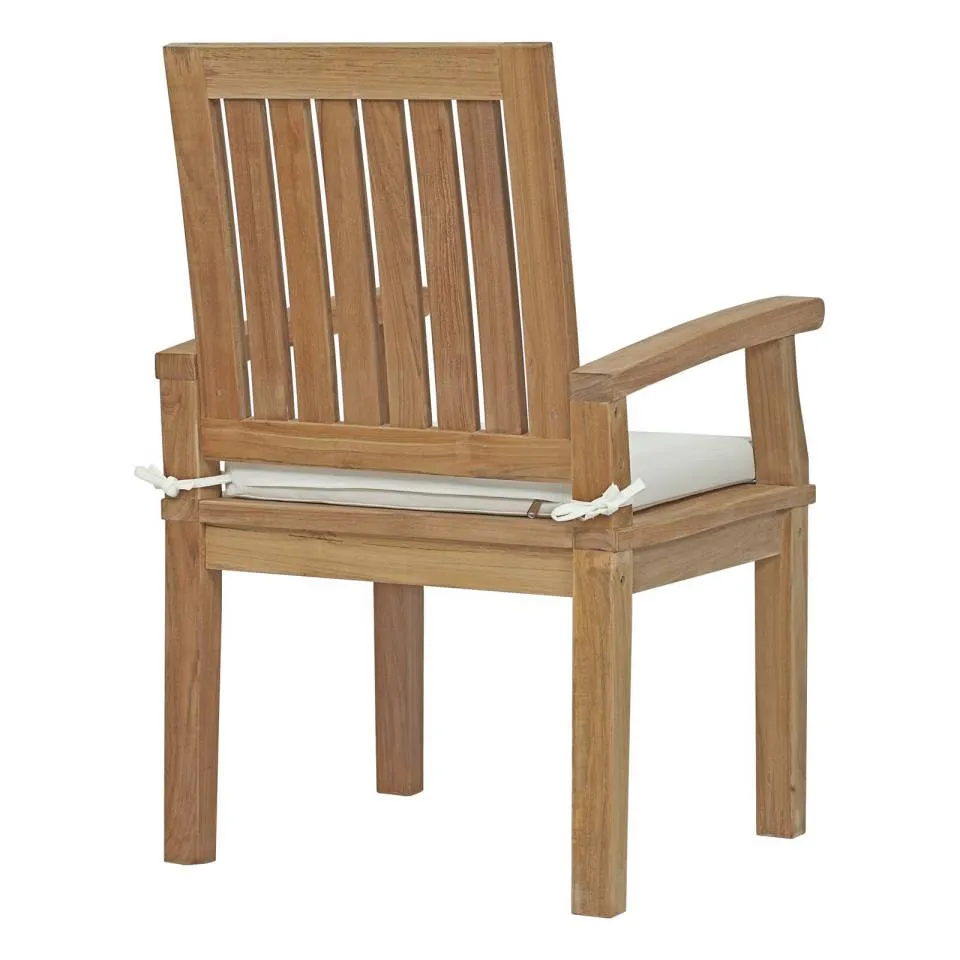 Modway Marina 9 Piece Outdoor Patio Teak Dining Set - EEI-4034