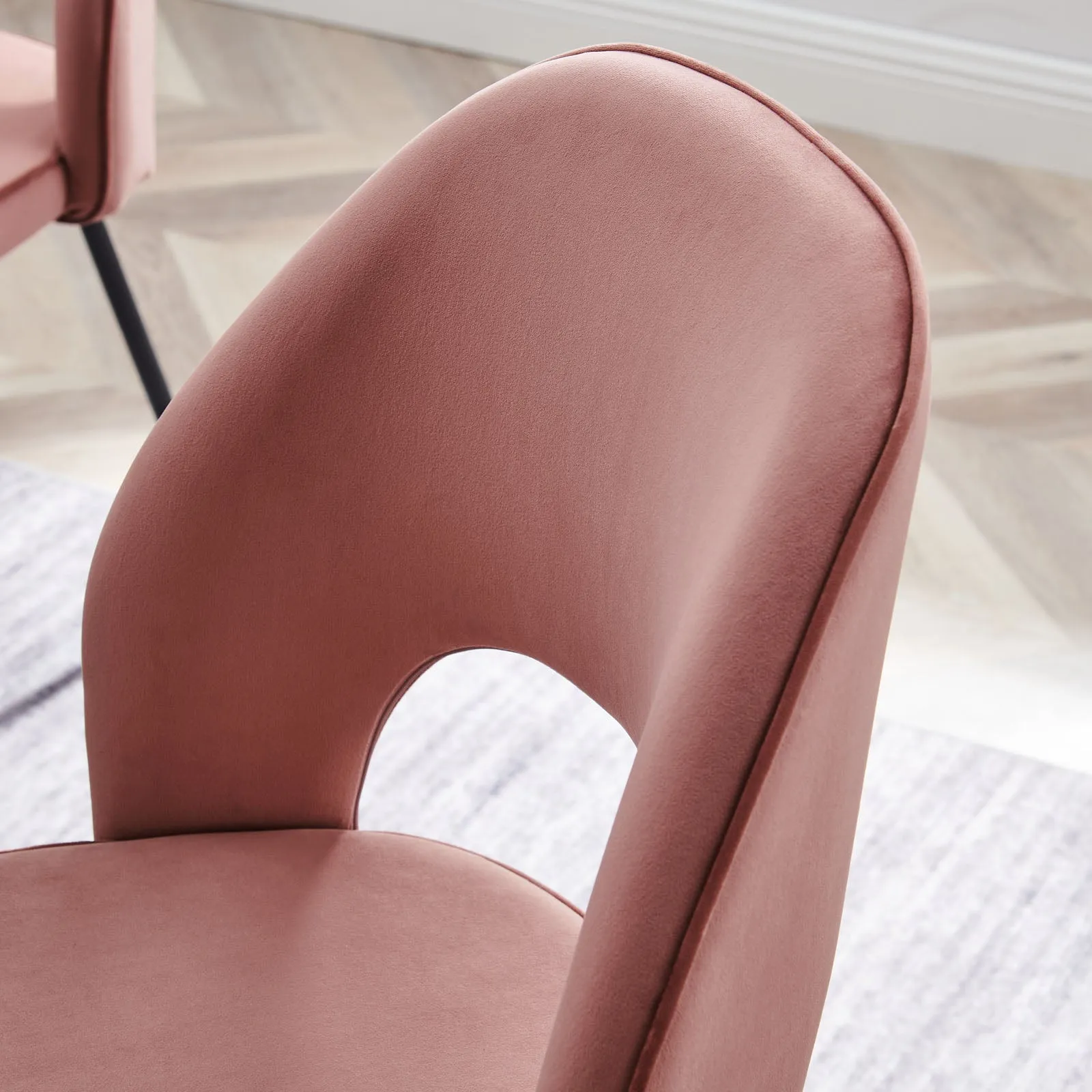 Modway Nico Performance Velvet Dining Chair Set of 2 - EEI-4673