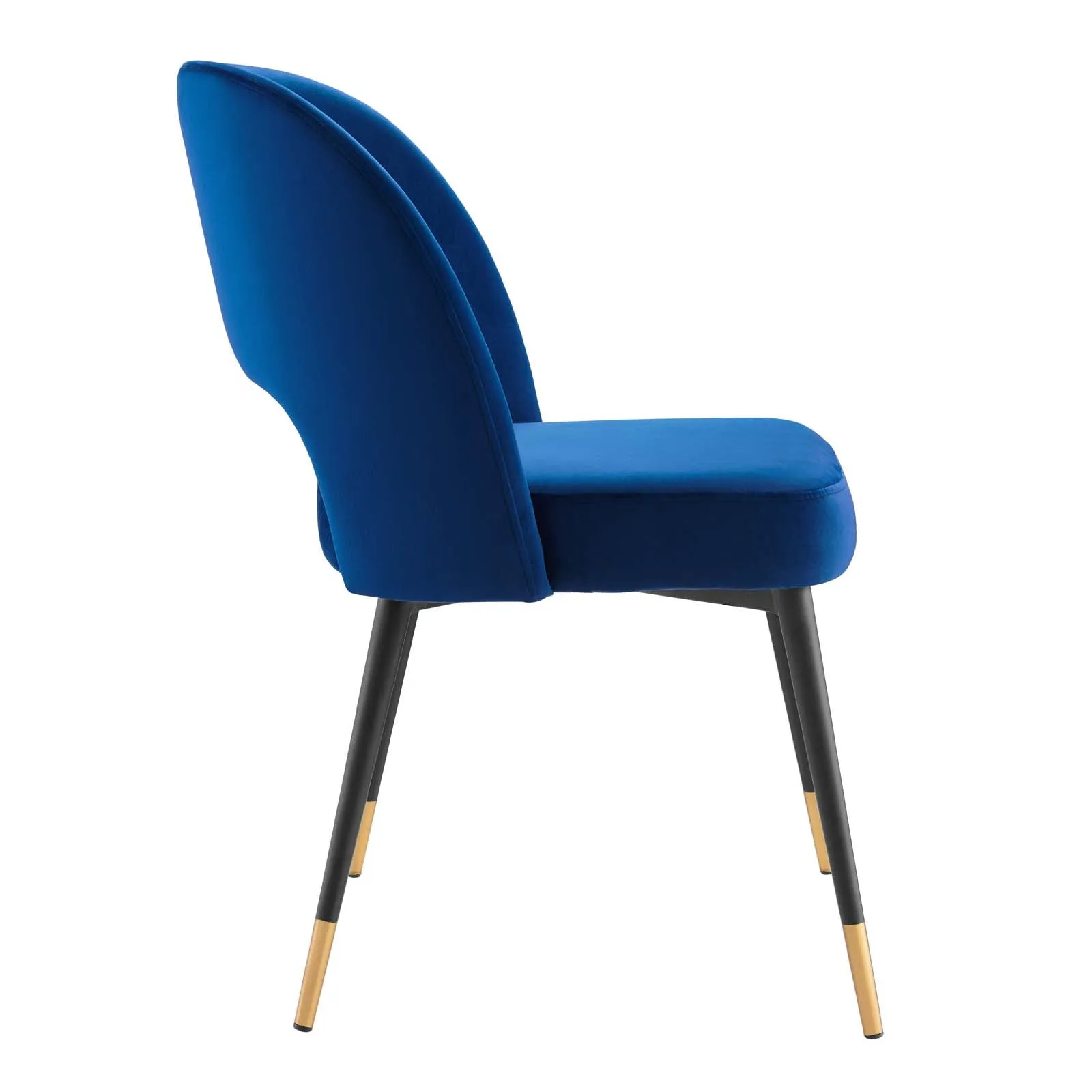 Modway Rouse Performance Velvet Dining Side Chairs - Set of 2 - EEI-4599