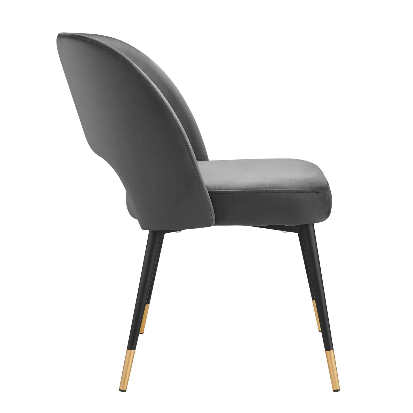 Modway Rouse Performance Velvet Dining Side Chairs - Set of 2 - EEI-4599