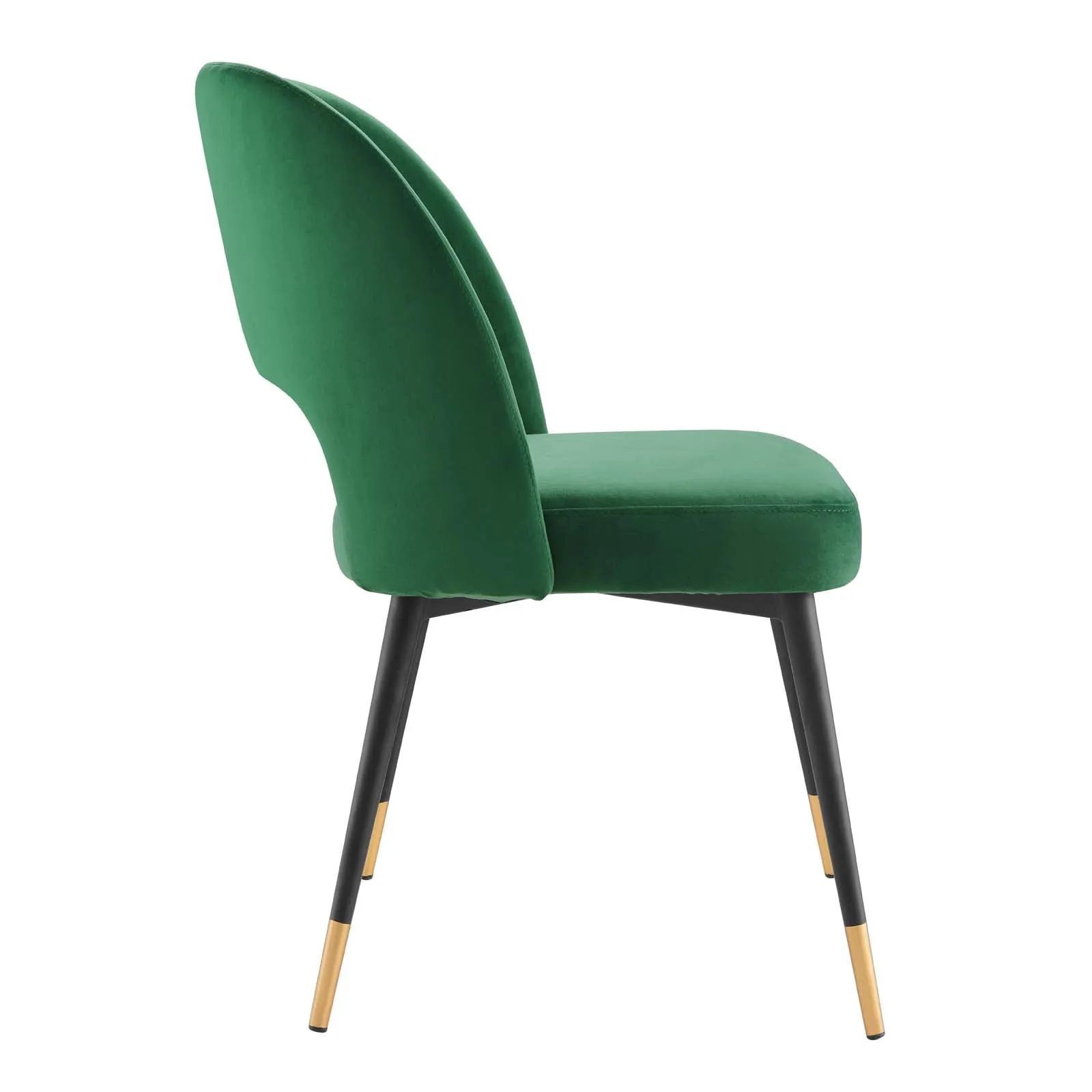 Modway Rouse Performance Velvet Dining Side Chairs - Set of 2 - EEI-4599