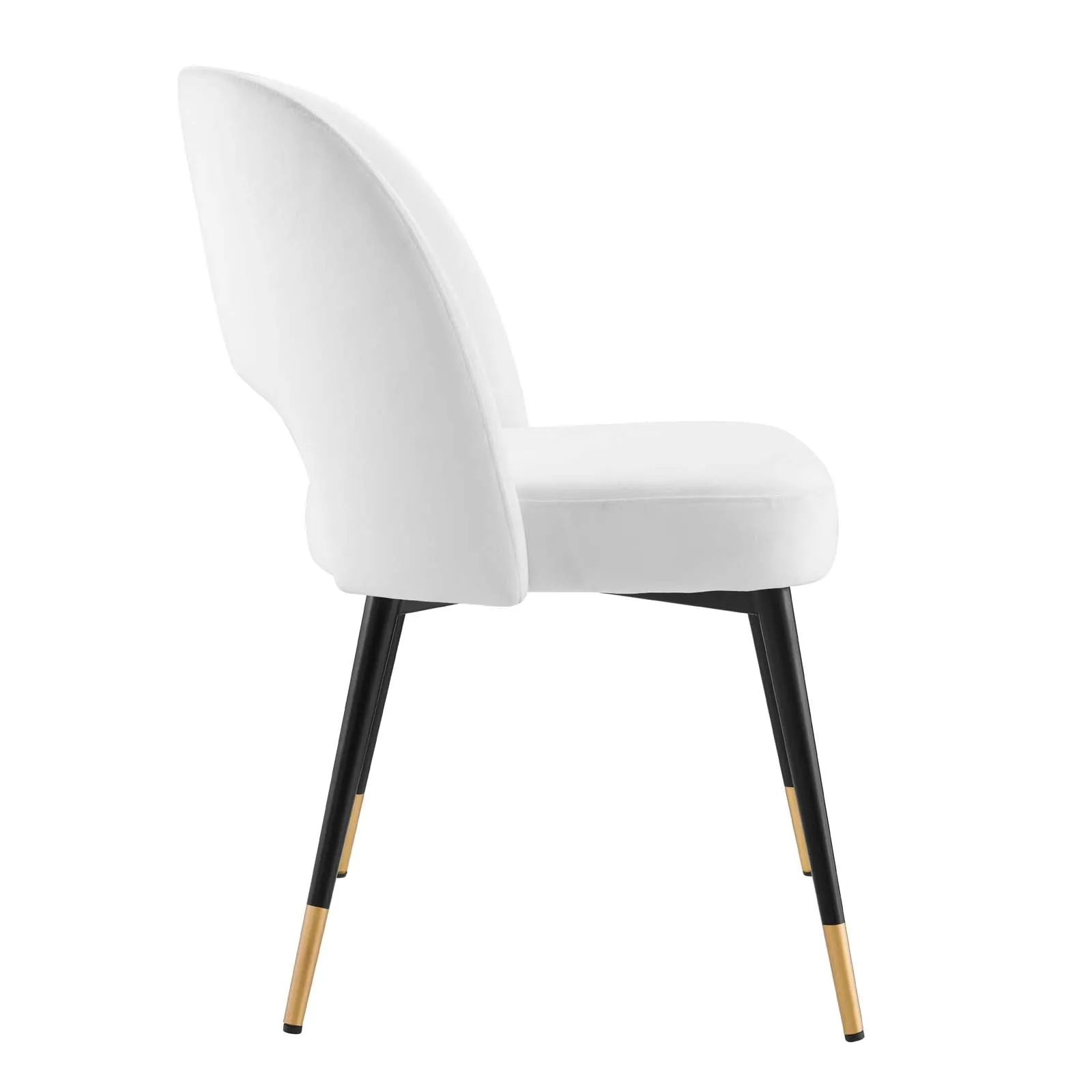 Modway Rouse Performance Velvet Dining Side Chairs - Set of 2 - EEI-4599