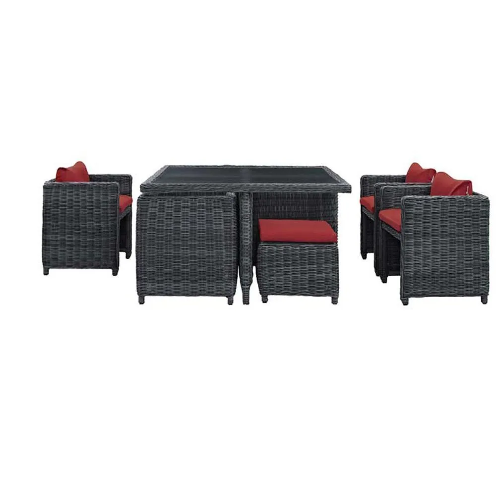 Modway Summon 9 Piece Outdoor Patio Dining Set - EEI-1947