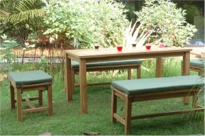 Montage Madison 5- Pices Dining Set   By Anderson Teak