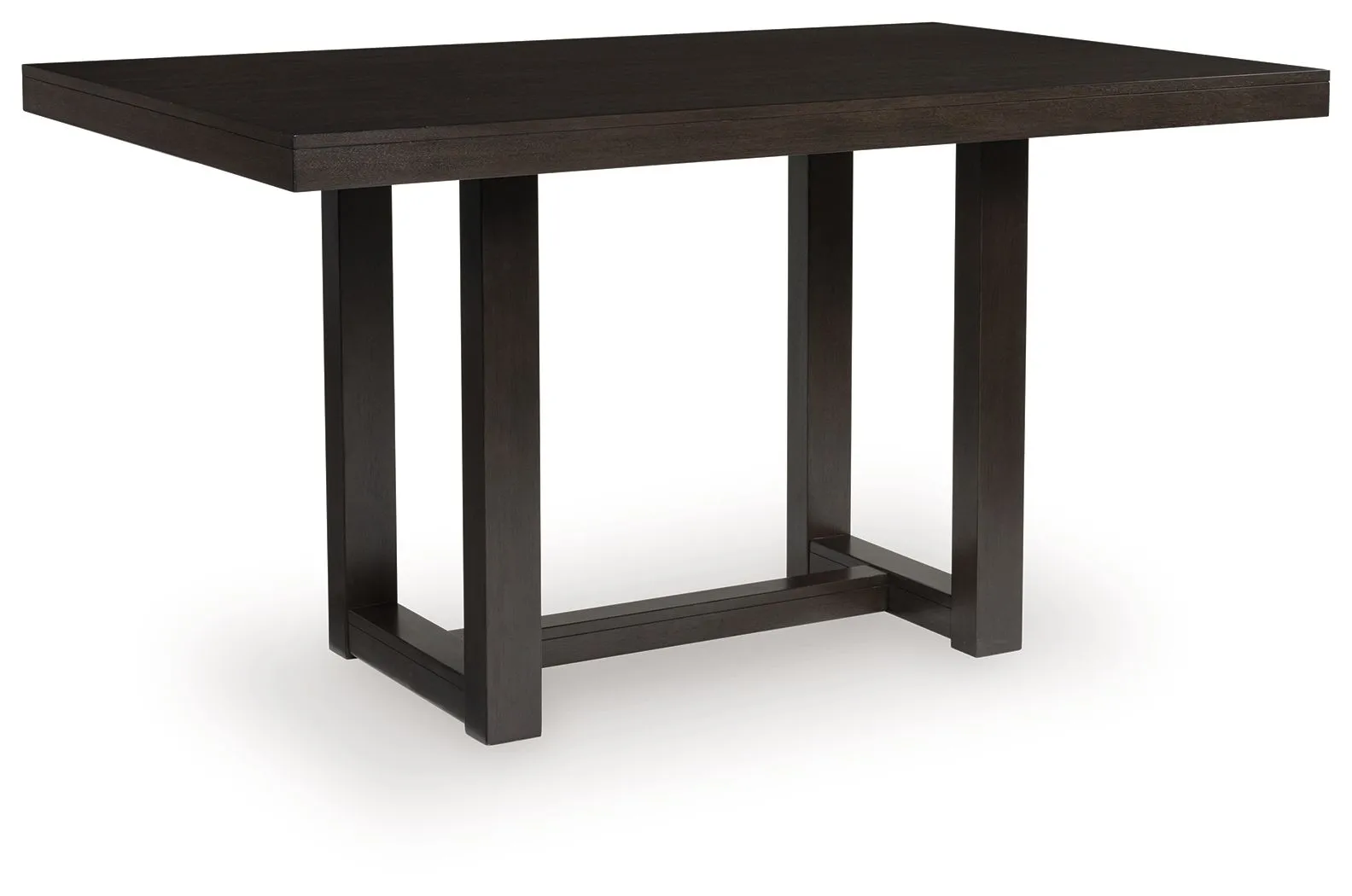 Neymorton - Dark Grayish Brown - Rectangular Dining Room Counter Table