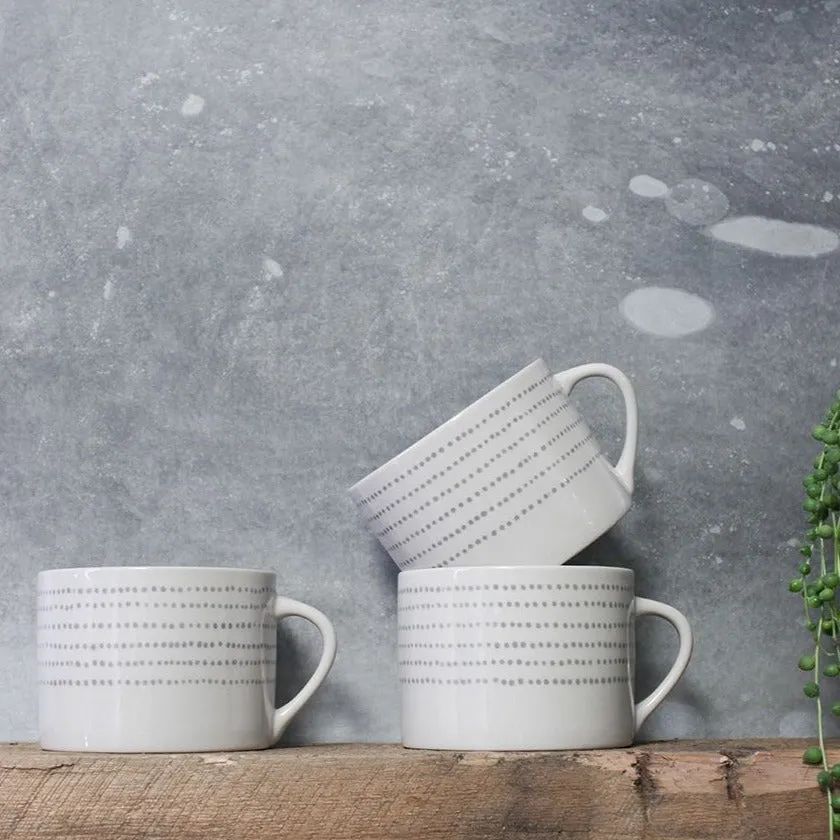 Nkuku Bria Grey Mug