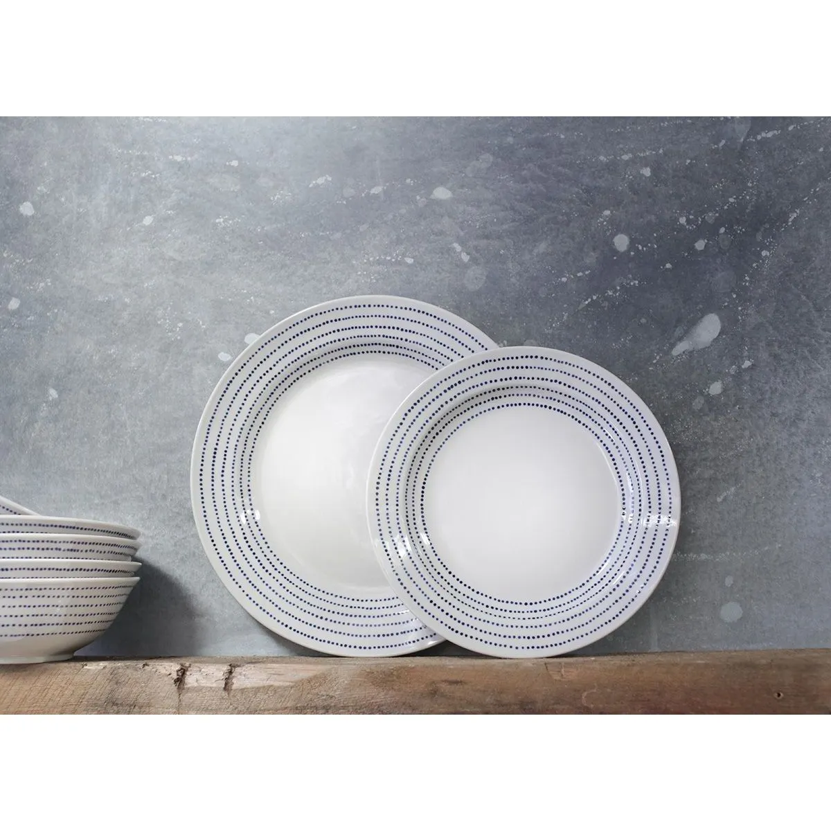 Nkuku Bria Indigo Side Plate