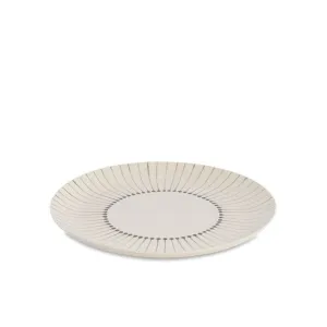Nkuku Iba Grey Dinner Plate