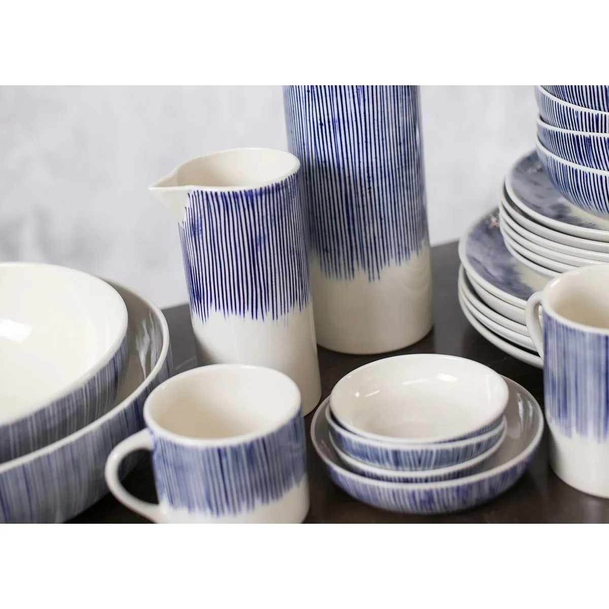 Nkuku Karuma Indigo Jug