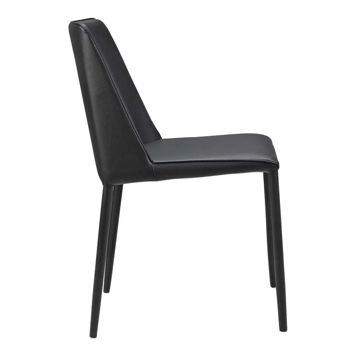 Nora Pu Dining Chair Black-M2 (Set Of 2) By Moe's Home Collection
